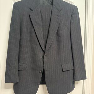 Charcoal Pinstripe “FULL SUIT”